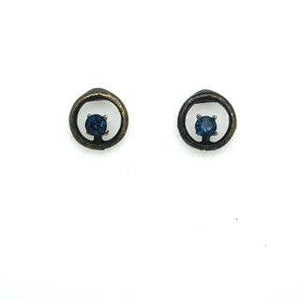 Off-Center Stud Earrings