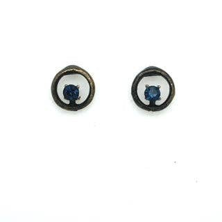 Off-Center Stud Earrings