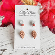 Load image into Gallery viewer, Elly Marie Fall Clay Earrings
