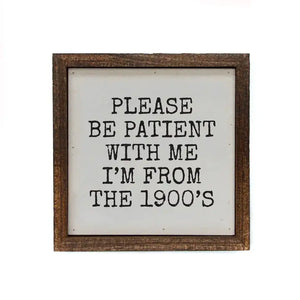 Small Wooden Rustic Signs 6x6