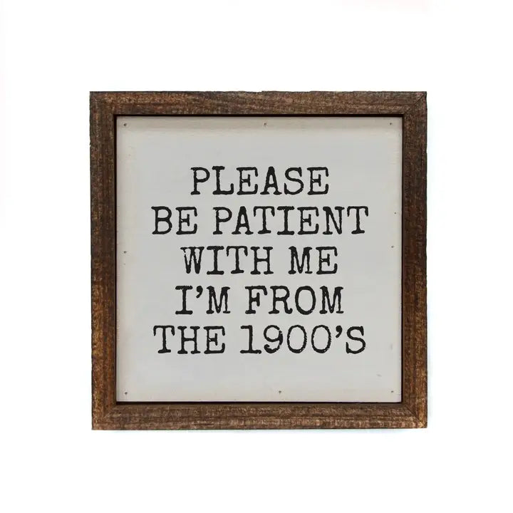 Small Wooden Rustic Signs 6x6
