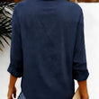 Load image into Gallery viewer, Floral Embroidery Long Sleeve Top
