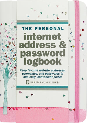 Personal Password Organizer Book