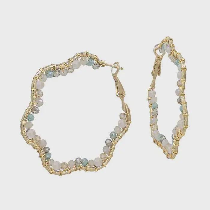 Rose Light Multi Earrings