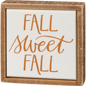 Fall Sweet Fall Mini Sign