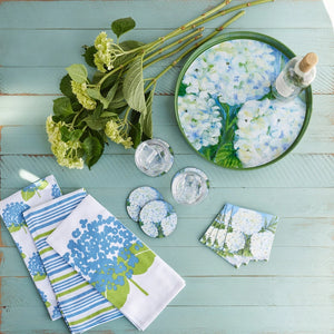 Hydrangea Cocktail Napkins - Pack of 20