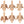 Load image into Gallery viewer, Fall Leaf Place Card Holder Set
