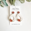 Load image into Gallery viewer, Elly Marie Fall Clay Earrings
