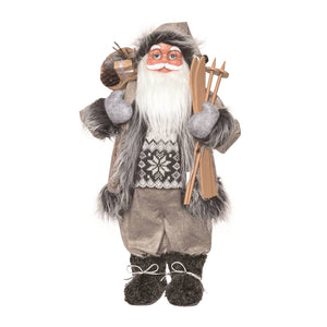 Rustic Bundled Up Christmas Santa