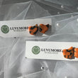 Load image into Gallery viewer, Bengals Marbled Stud Earrings
