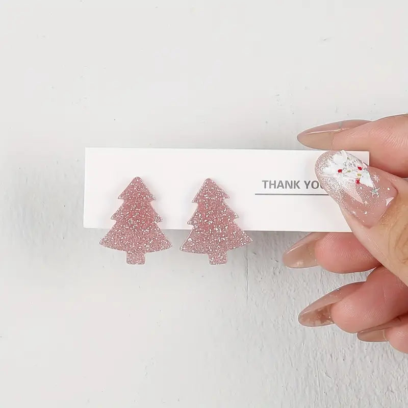 Christmas Acrylic Studs