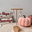 Load image into Gallery viewer, Breast Cancer Pink Ribbon Earrings
