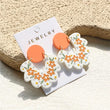 Load image into Gallery viewer, Colorful Floral Earrings
