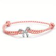 Load image into Gallery viewer, Red &amp; White Woven Bracelets
