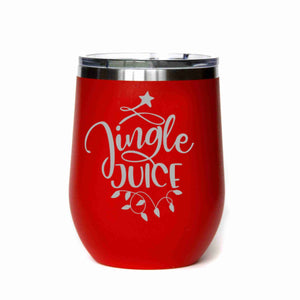 Jingle Juice Wine Tumbler