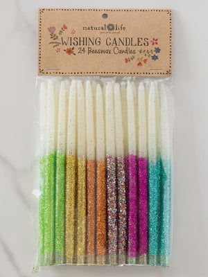 Rainbow Wishing Candles
