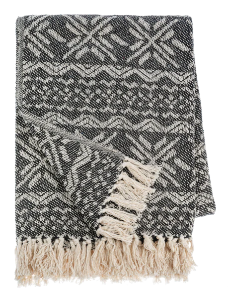 Snowflake Woven Throws