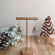 Load image into Gallery viewer, Christmas Tree Cake Earrings
