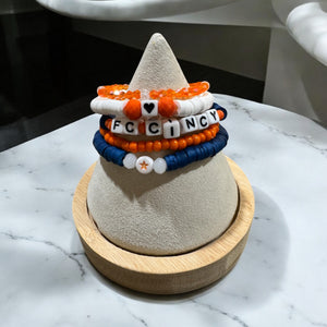 FC Cincinnati Beaded Bracelets