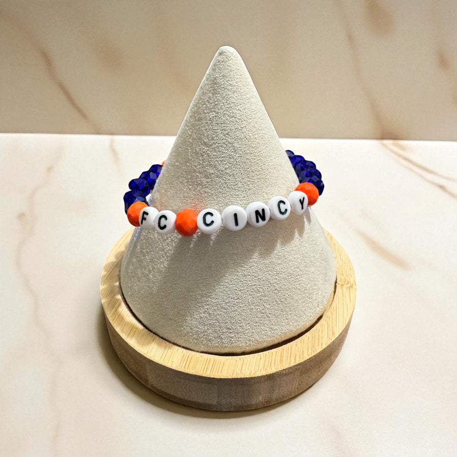 FC Cincinnati Beaded Bracelets