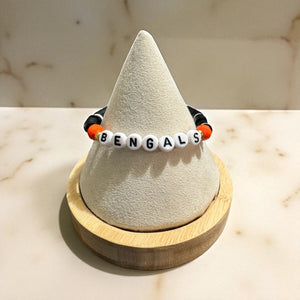 Bengals Beaded Bracelets