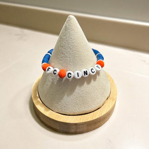FC Cincinnati Beaded Bracelets