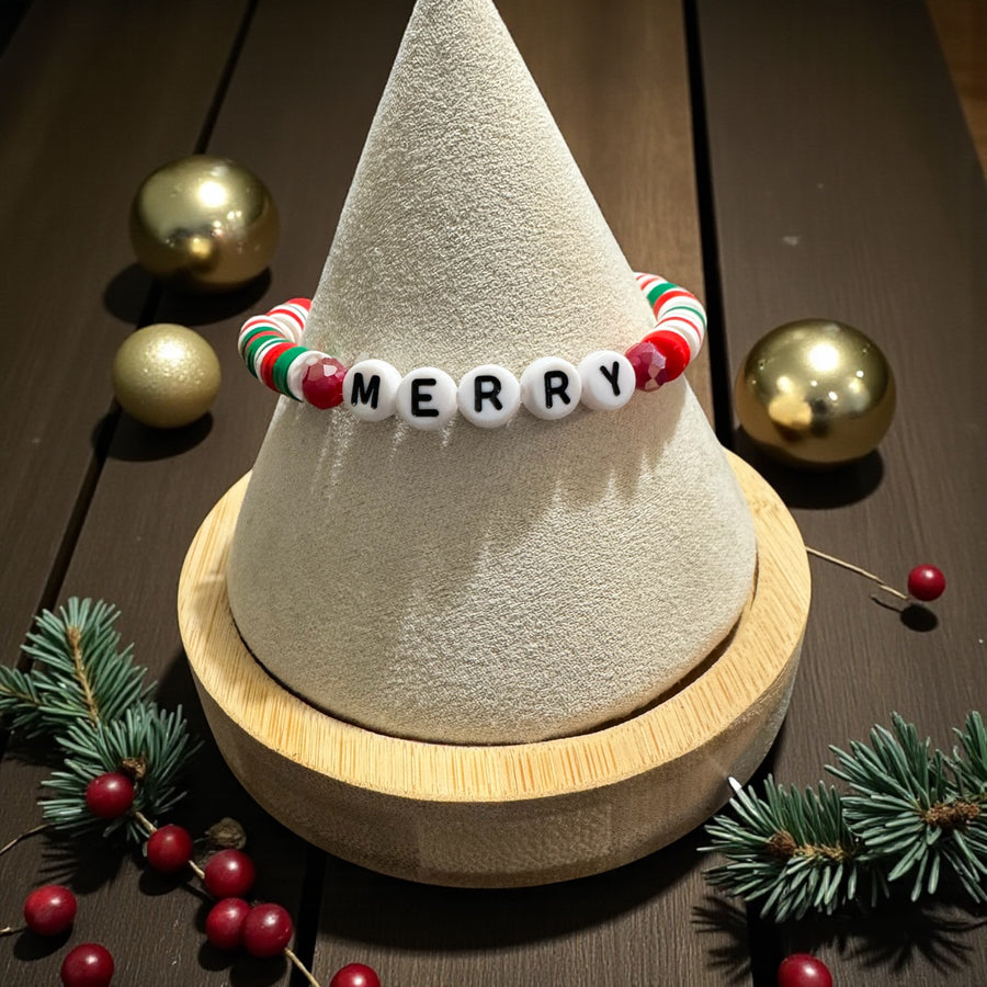 Christmas "Merry" Bracelets