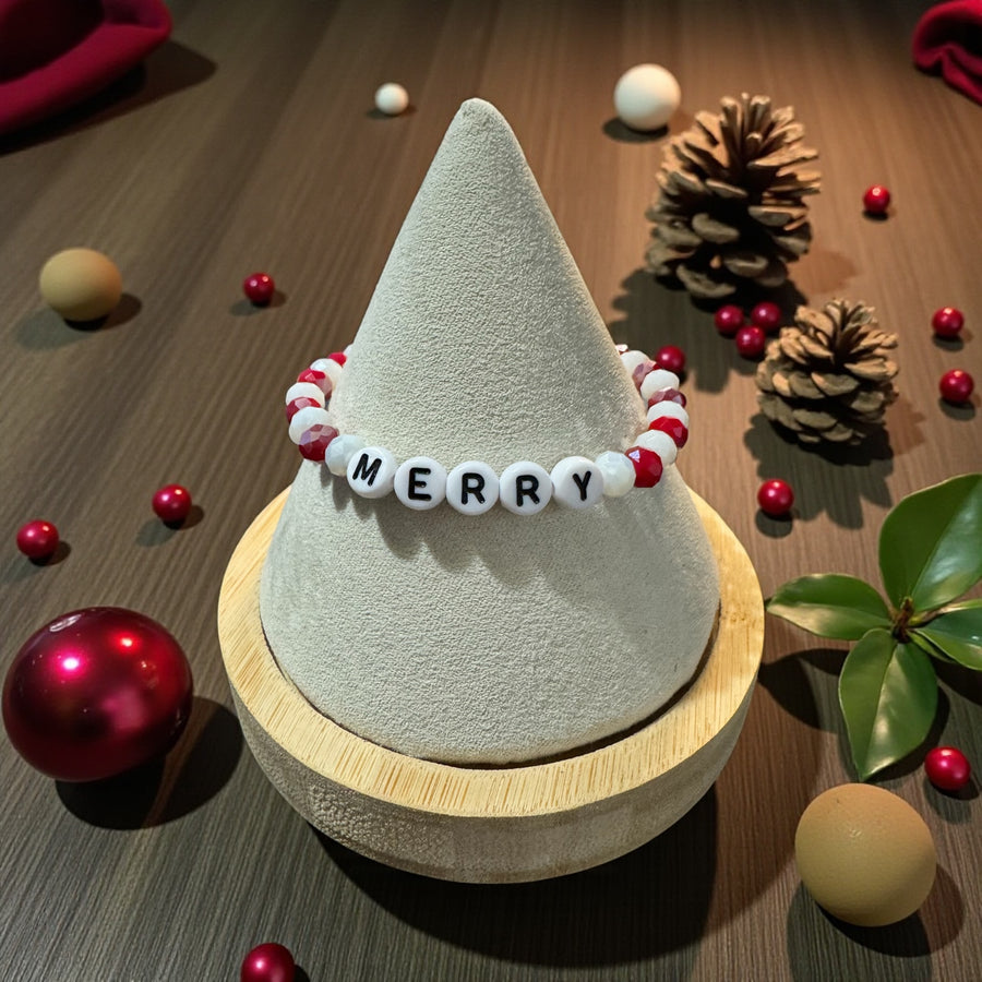 Christmas "Merry" Bracelets