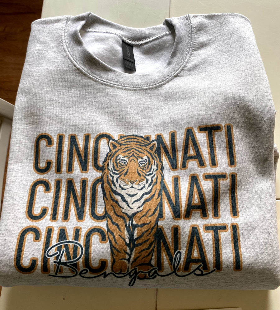 Cincinnati Bengals Tiger Sweatshirts