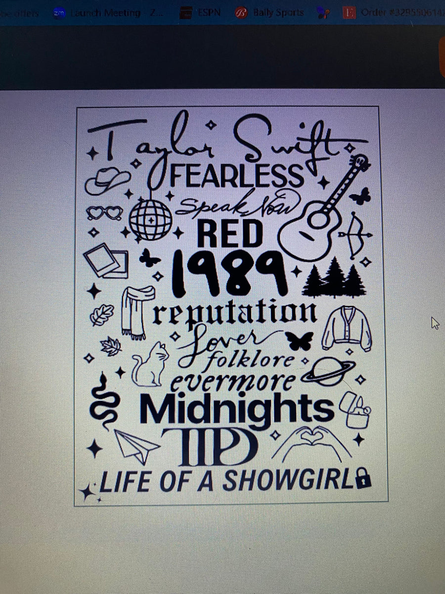 Taylor Swift Youth Sweatshirts