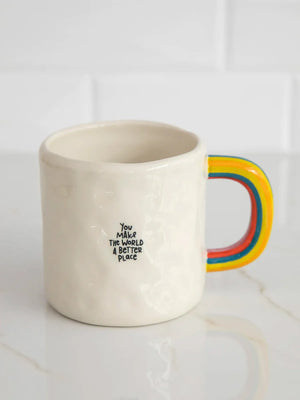 Rainbow Mug - Make the World a Better Place