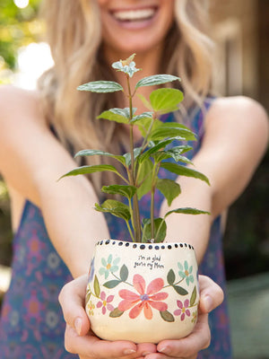 Floral Mom Planter