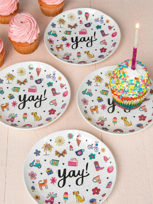 Melamine Party Plates - Yay!