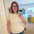 Load image into Gallery viewer, Ombre Short Sleeve Sweater
