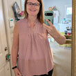 Load image into Gallery viewer, Swiss Dot Sleeveless Top
