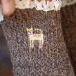 Load image into Gallery viewer, Embroidered Cat Socks
