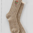 Load image into Gallery viewer, Embroidered Folk Flower Socks
