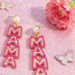 Load image into Gallery viewer, Mom Dangle Earrings
