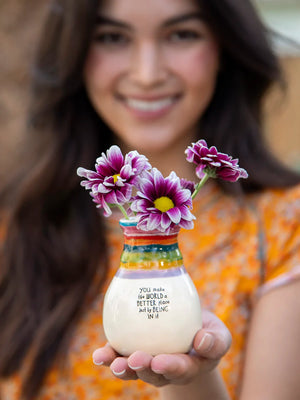 Mini Ceramic Bud Vase
