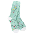 Load image into Gallery viewer, Holiday Cozy Crew Tall Sleep Socks
