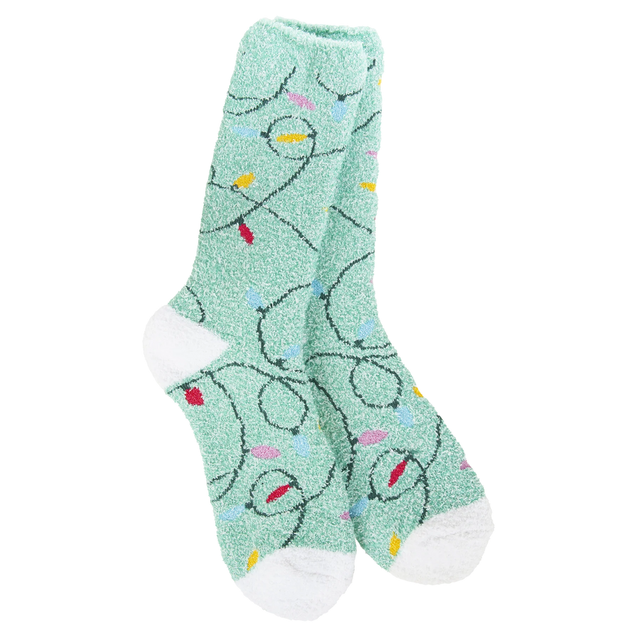 Holiday Cozy Crew Tall Sleep Socks