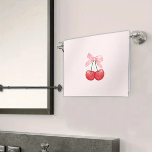 Cherry Bow Towels