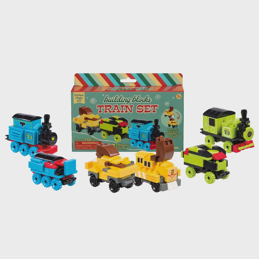 Building Block Train Sets