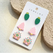 Load image into Gallery viewer, Christmas Acrylic Dangles and Studs
