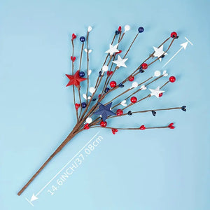 Patriotic Star Branch Stem