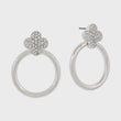 Load image into Gallery viewer, Wade Clover-Shaped Hoop Earrings
