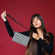 Load image into Gallery viewer, Riley Checkered Crossbody/Wristlet
