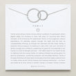 Load image into Gallery viewer, Family Interlocking Circles Necklace
