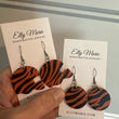 Load image into Gallery viewer, Bengals Earrings by Elly Marie Jewelry
