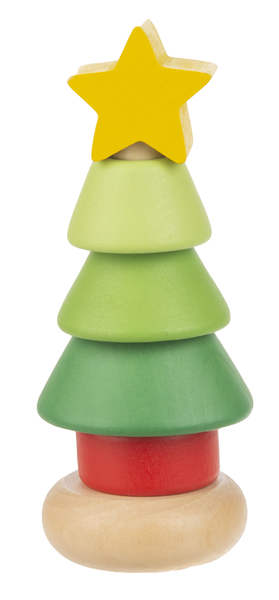 Wooden Holiday Toy Stacker